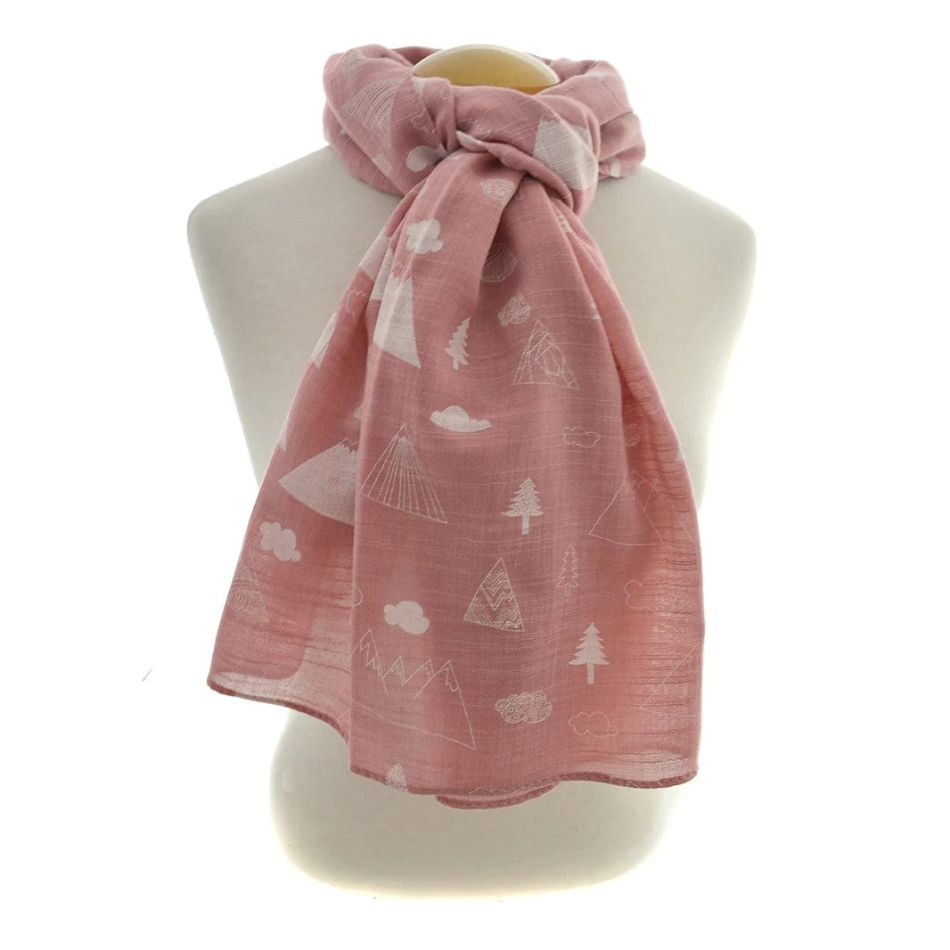 Mountain Pink Scarf