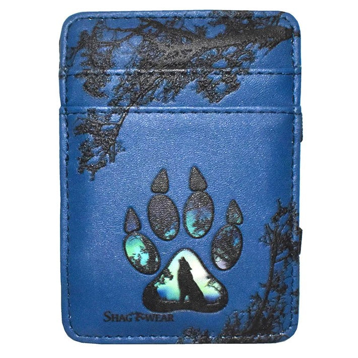 Wolf Paw Trick Wallet - Midnight Blue