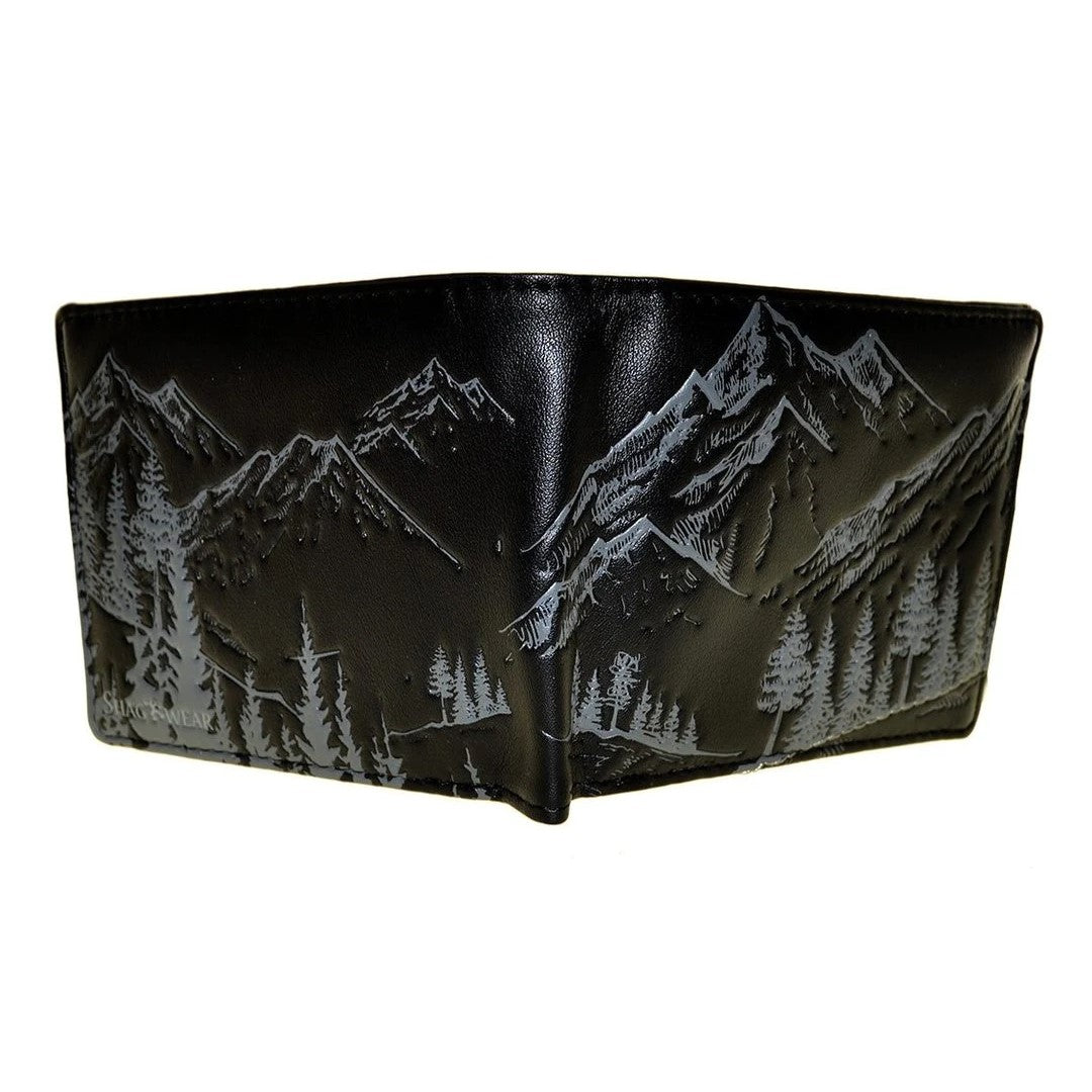Mountain Scene Mens Wallet