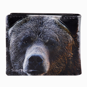 Portrait of a Bear Mens Wallet