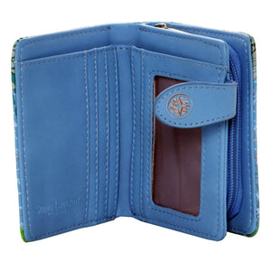 Sky Blue Whale Wallet - Small