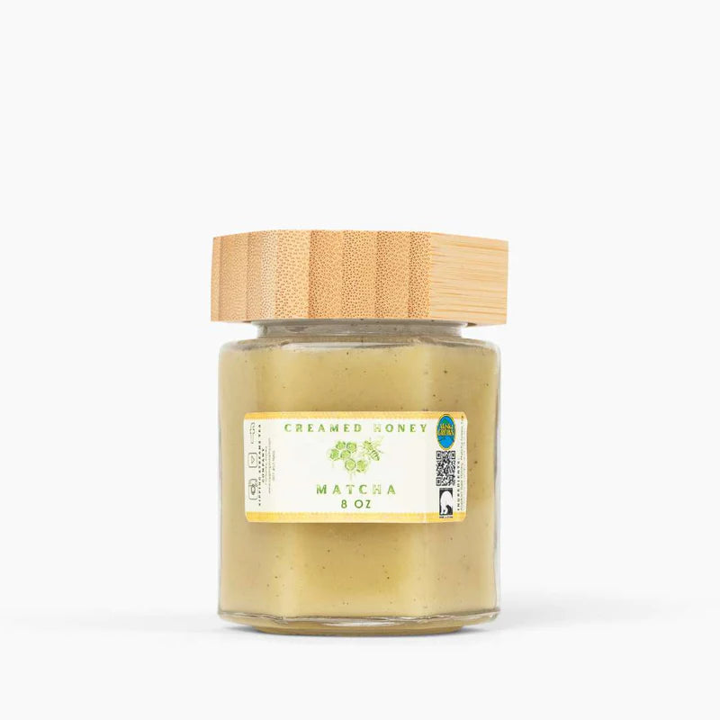 Matcha Creamed Honey 8oz