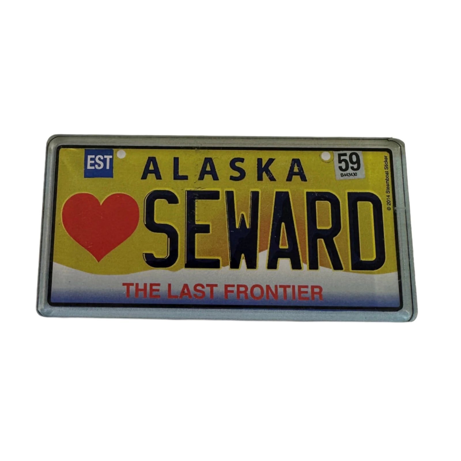 AK Plate Retro Magnet