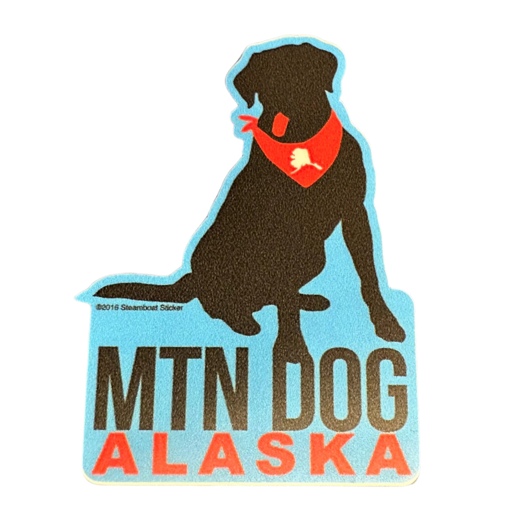 Bandana Mountain Dog Mini Sticker