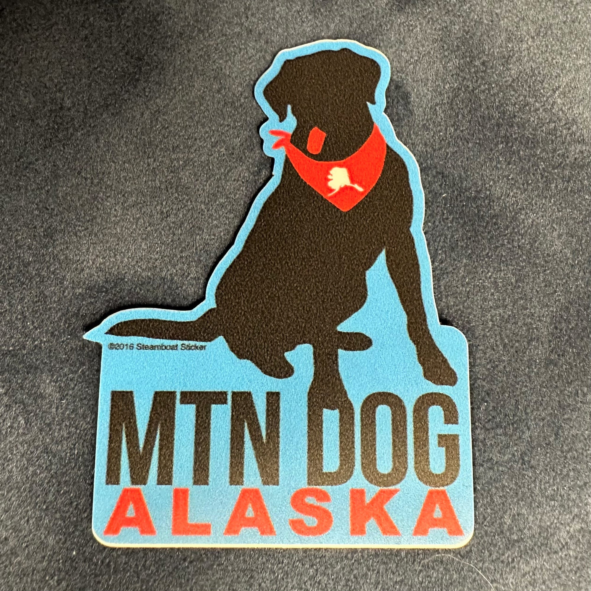 Bandana Mountain Dog Mini Sticker