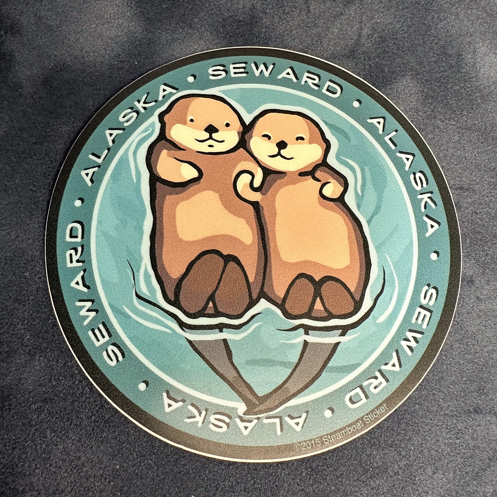 Sea Otters Sticker