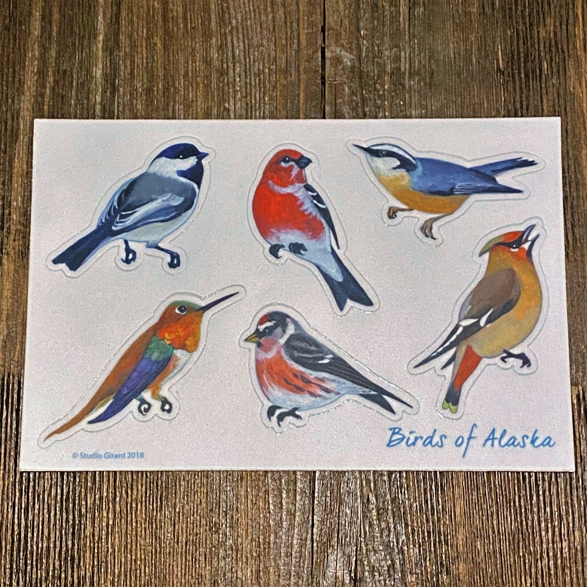 Birds of Alaska Sticker