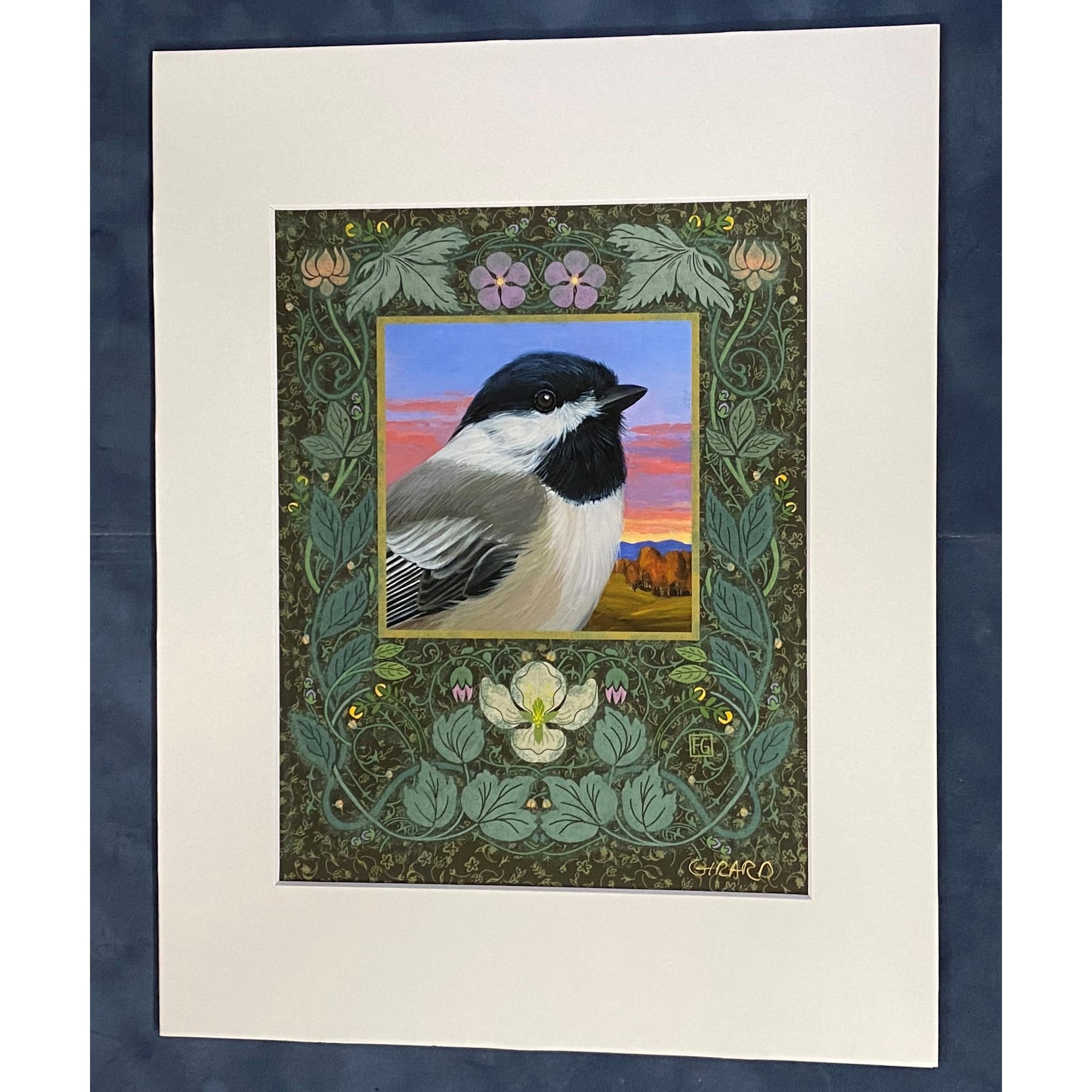 Chickadee - Giclee Print by artist Francois Girard