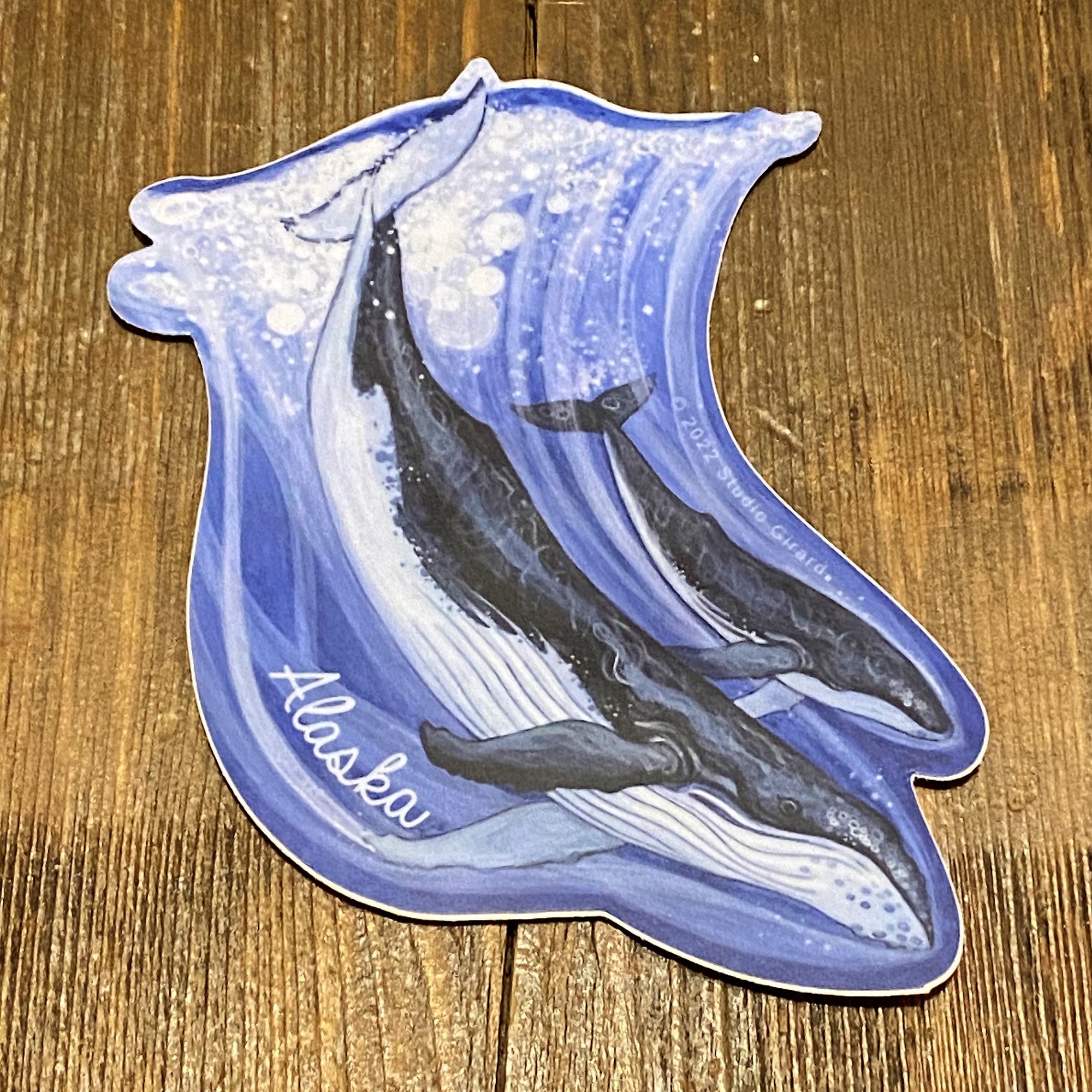 Humpbacks Sticker