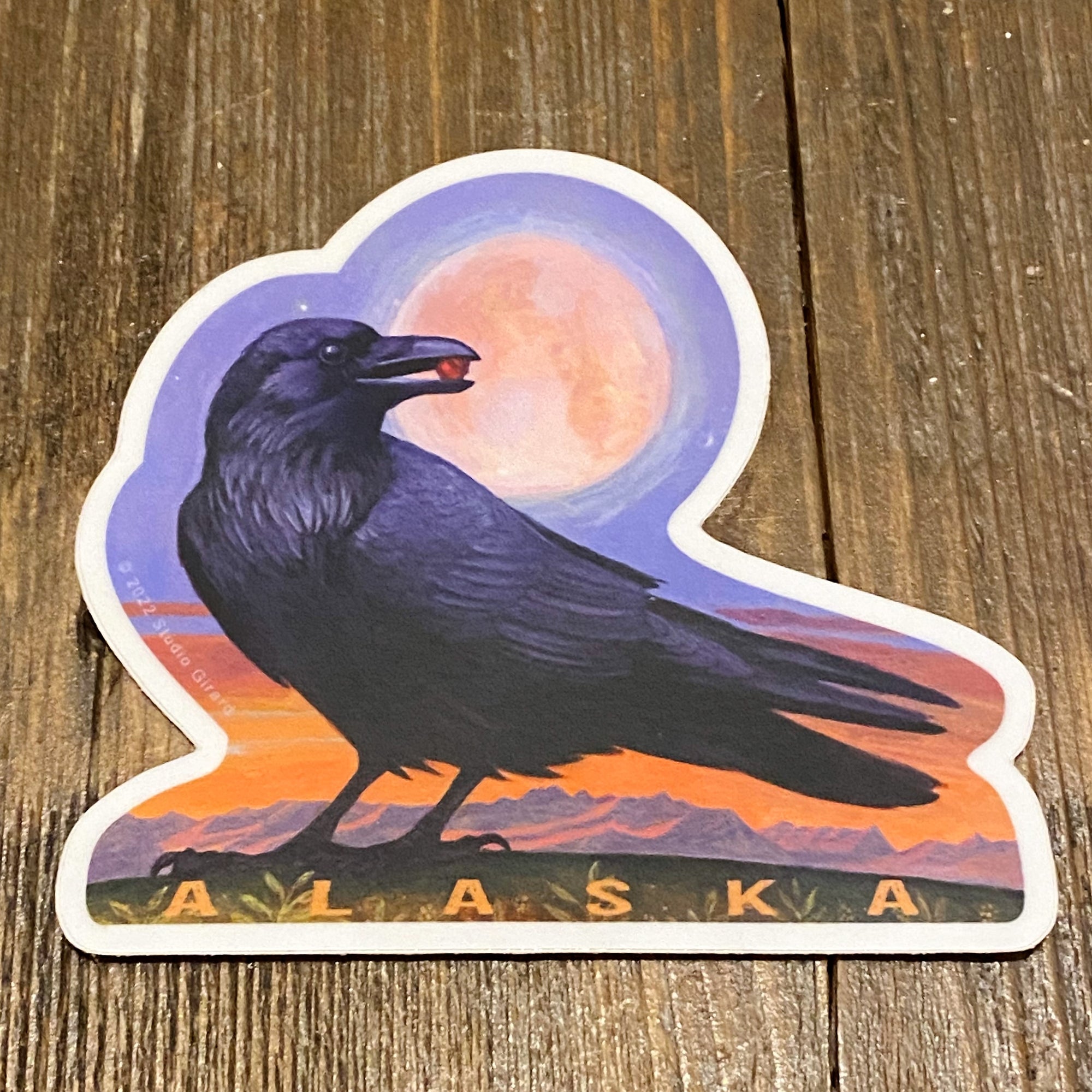 Raven Sticker