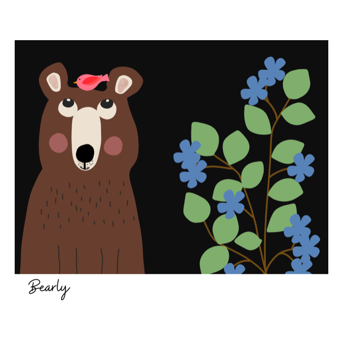 Bearly Greeting Card