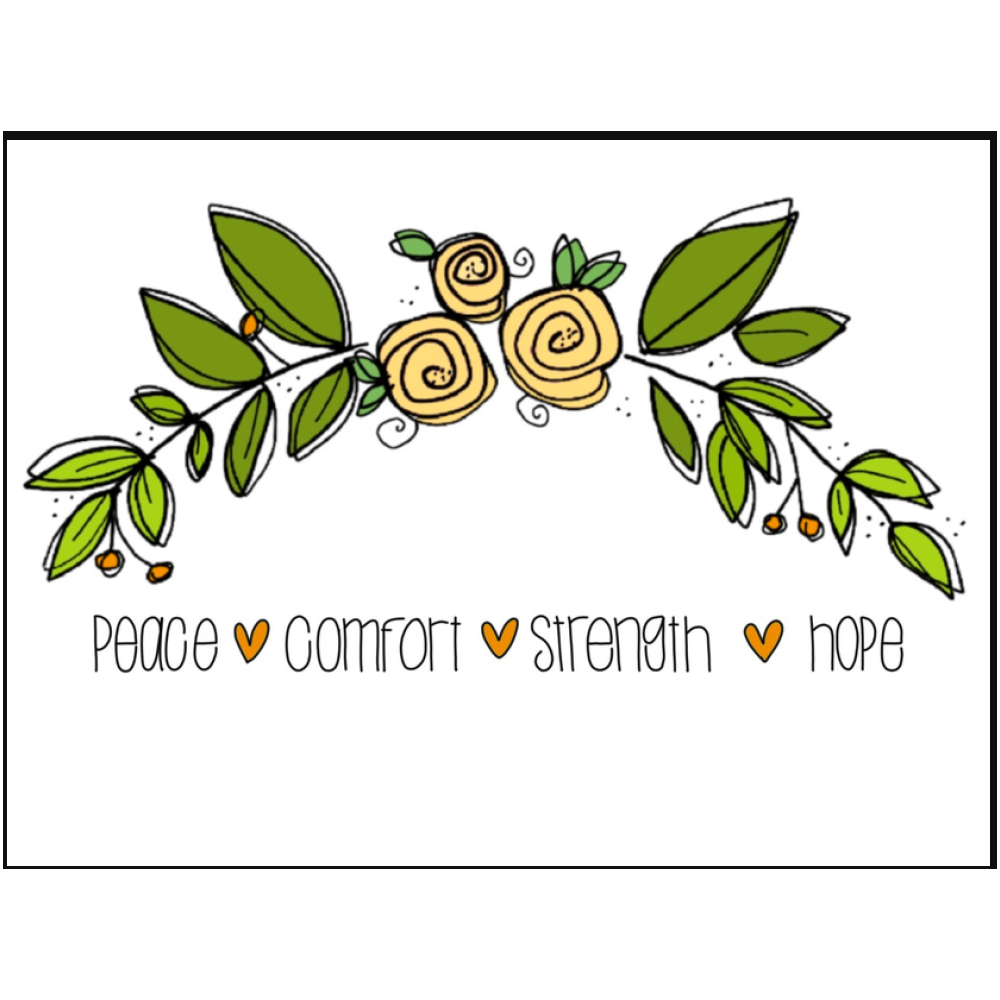 Peace Comfort Greeting Card