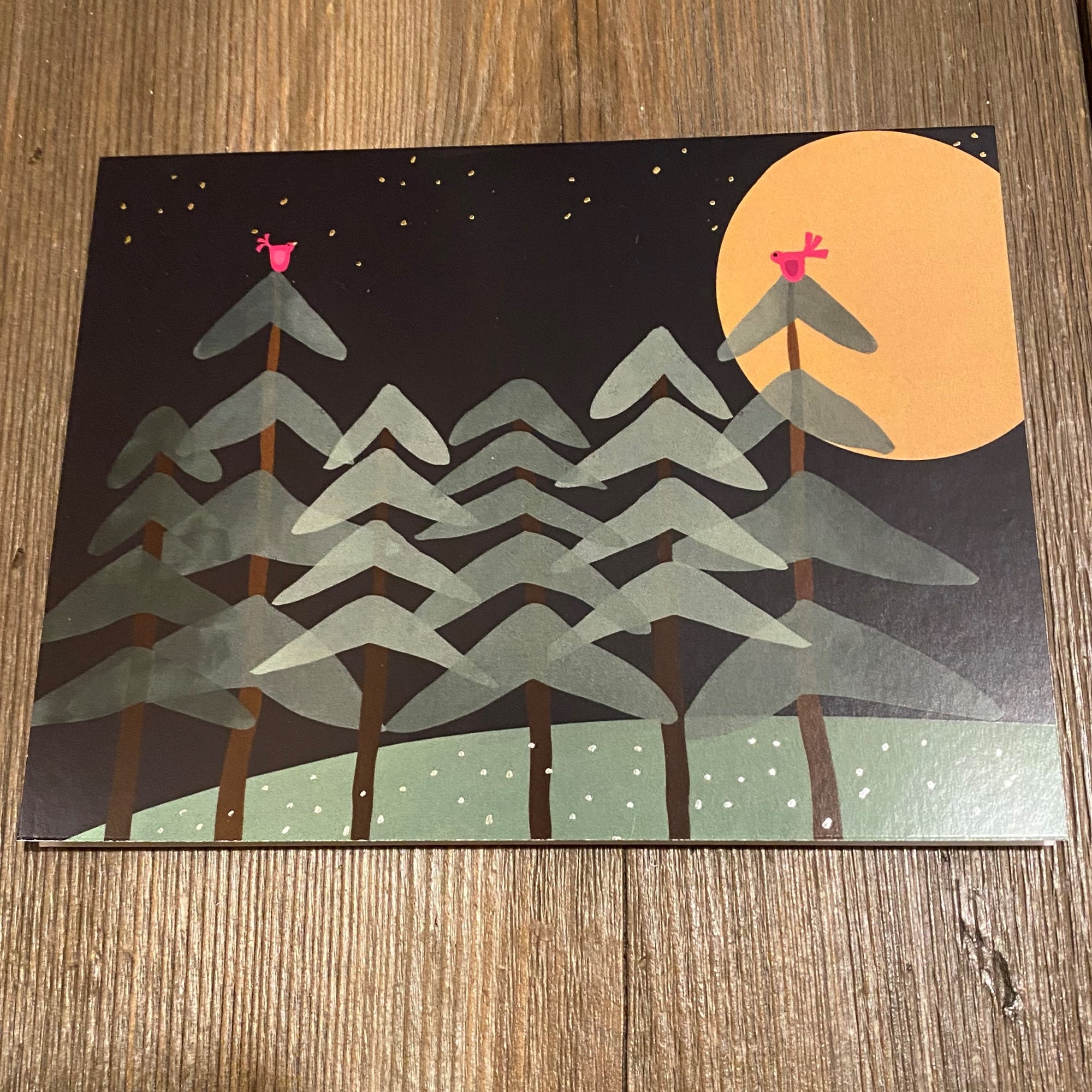 Trees Greeting Card