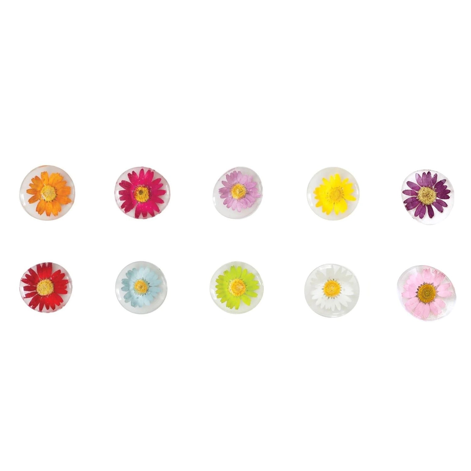 Floral Glass Magnet