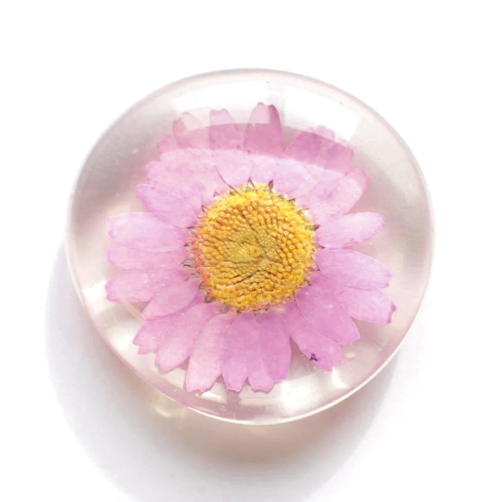 Floral Glass Magnet