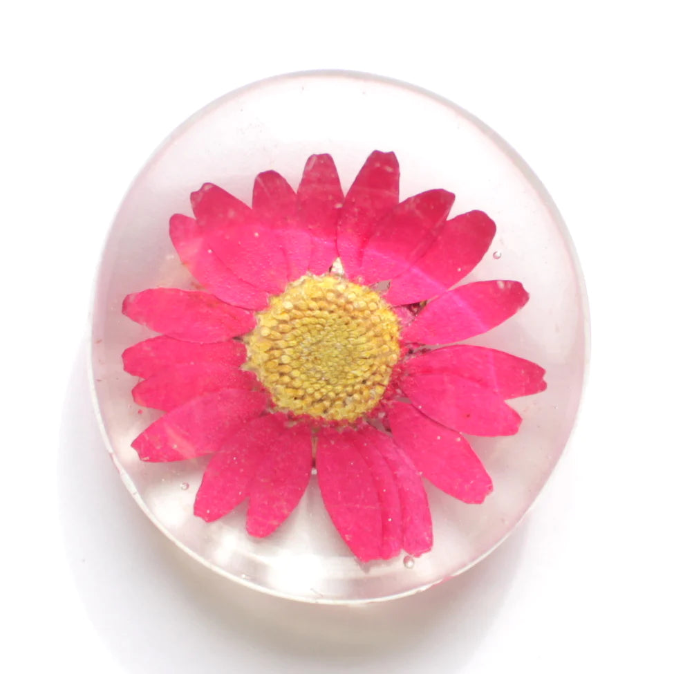 Floral Glass Magnet