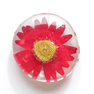 Floral Glass Magnet