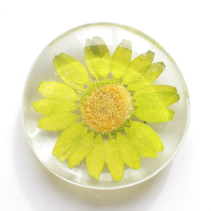 Floral Glass Magnet