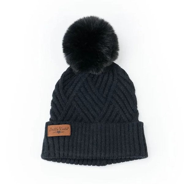 Britts Knits Super Poof Kids Hat