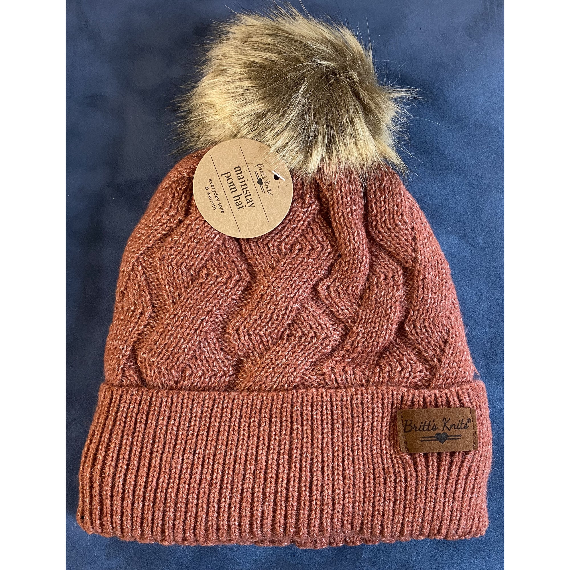 Britt's Knits Mainstay Collection Pom Hat