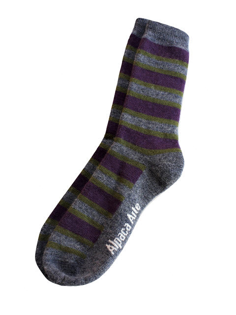 Alpaca Sock Stripe