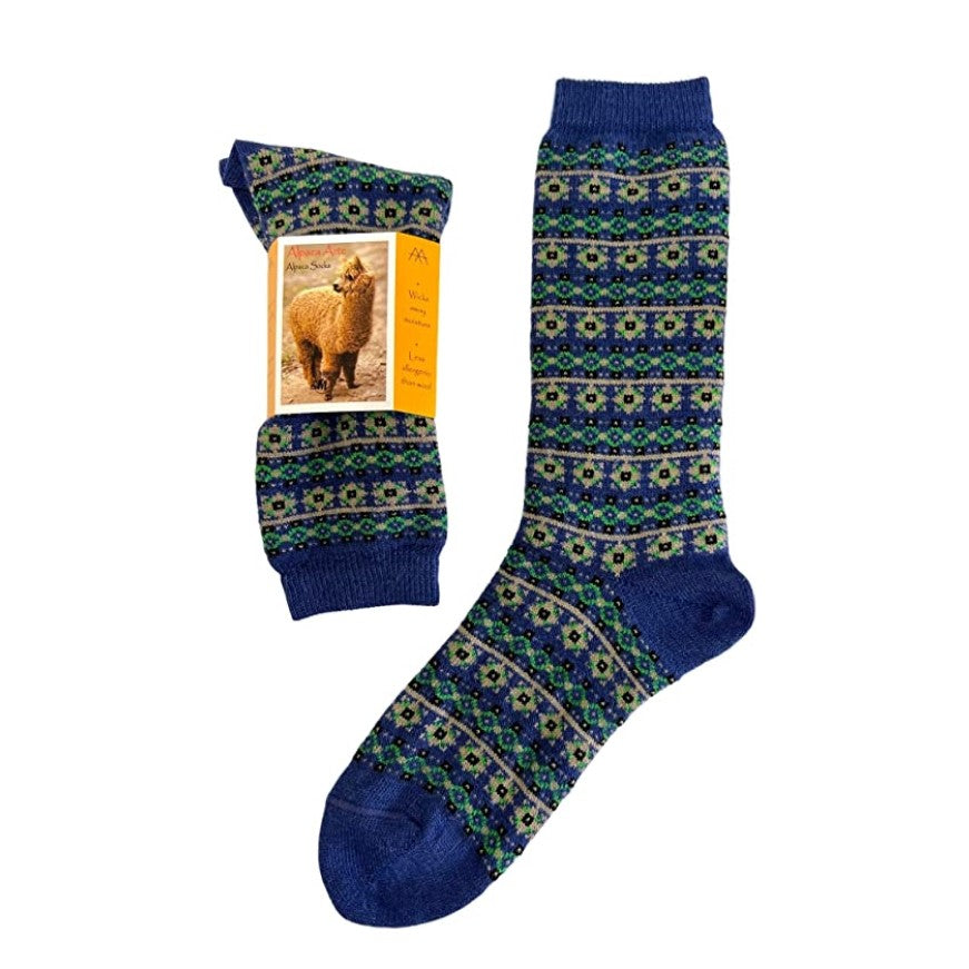 Alpaca Sock Baltic Stripe