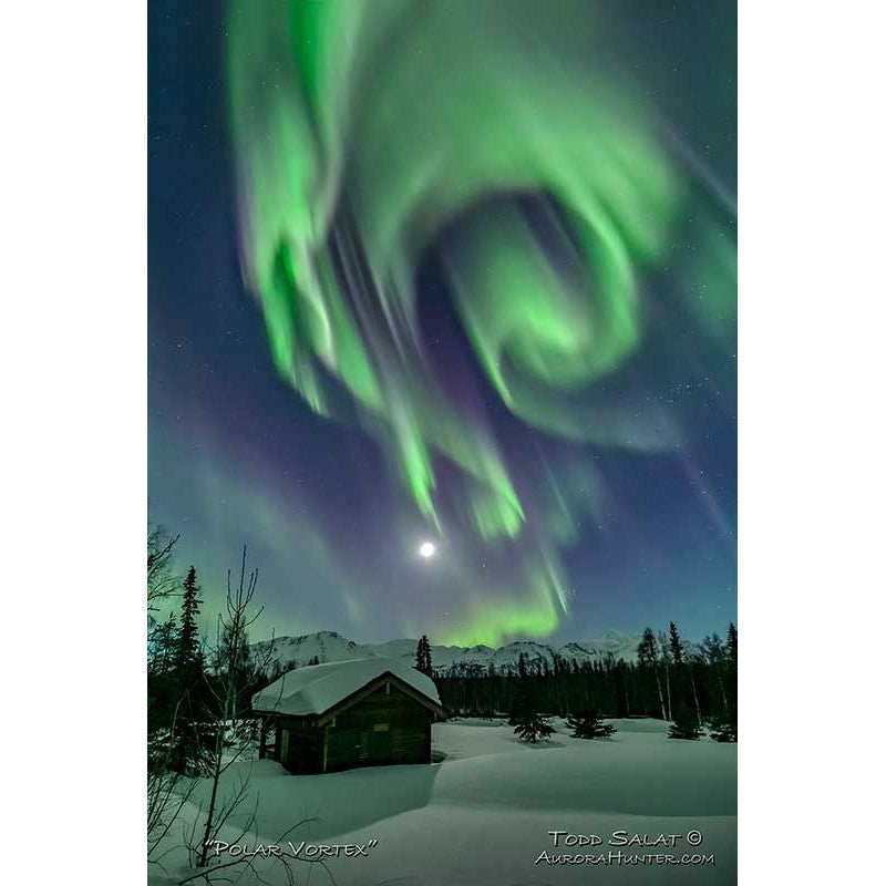 Polar Vortex -Metal Print