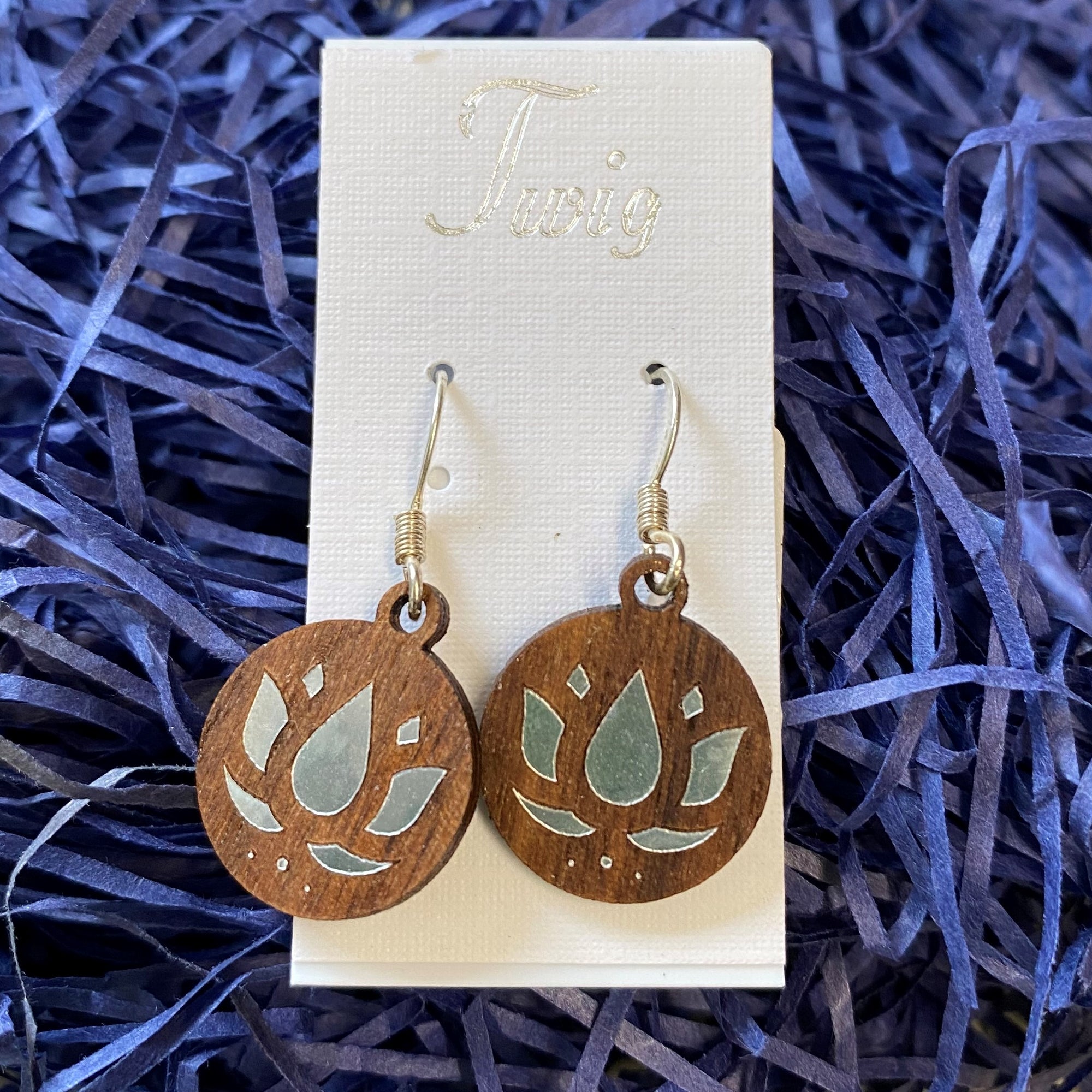 Lotus Twig - Earrings