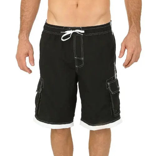 Relax Long Cargo Swim Trunks