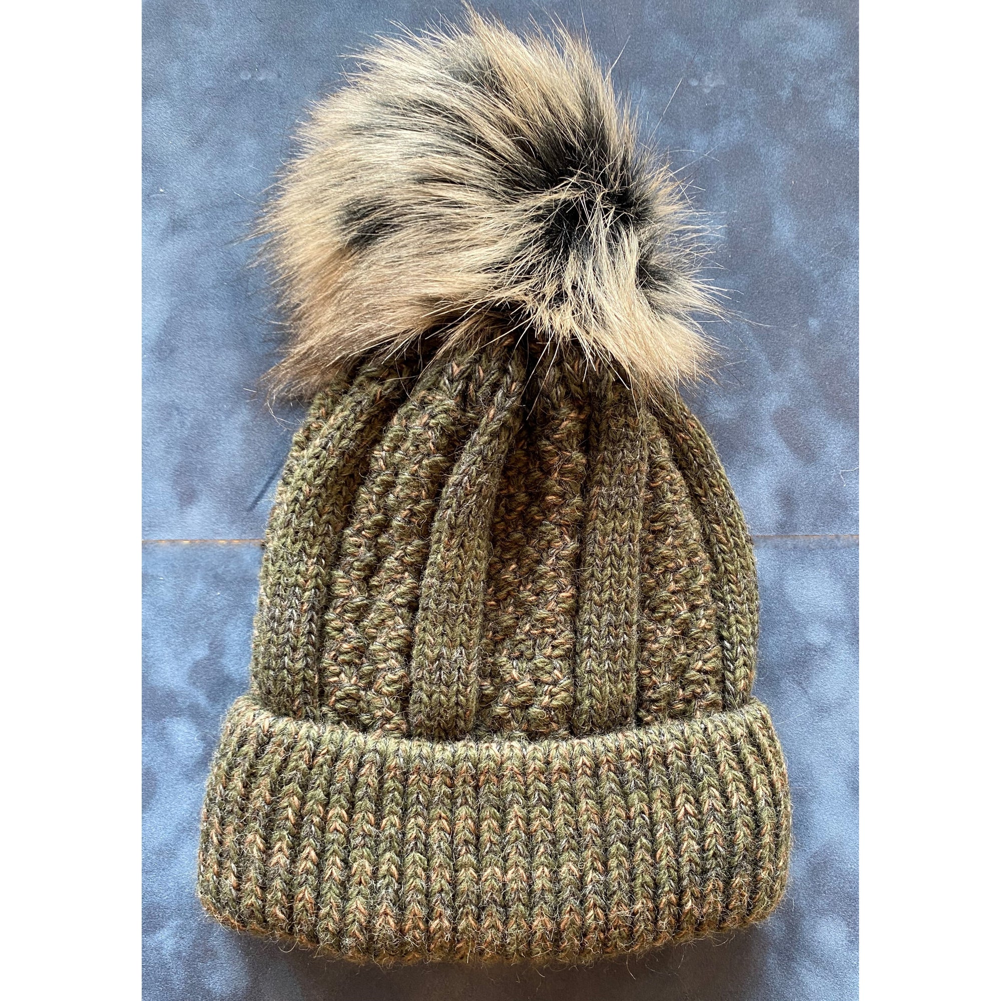 Faux Pom Beanie