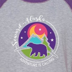 Little Bear Moon Purple Kid's Tee