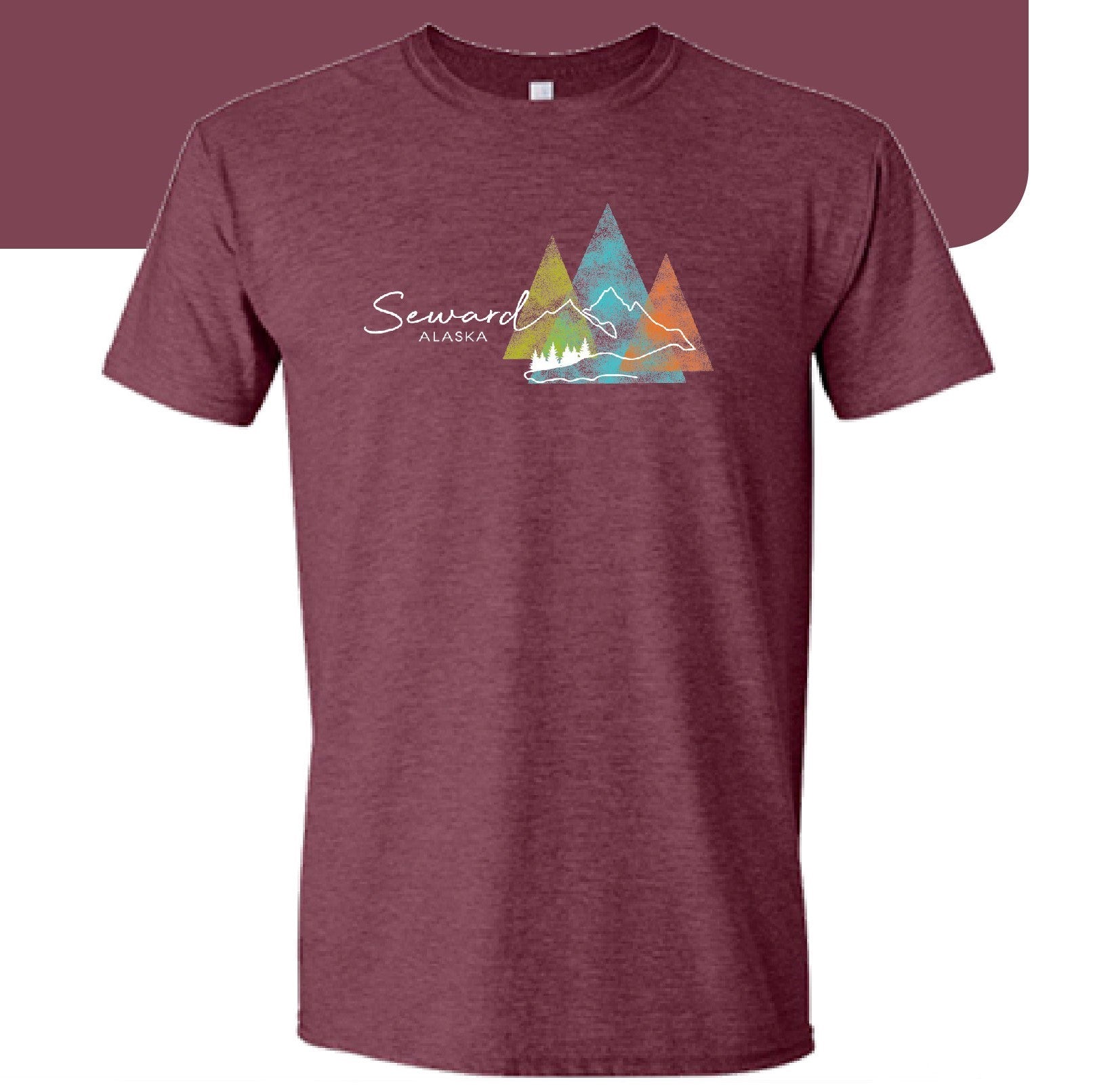 Tri Color Peaks Tee