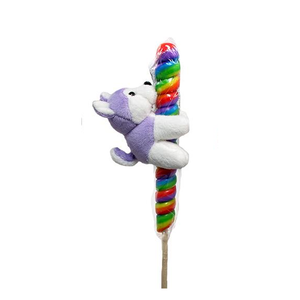 Husky Plush With Lollipop