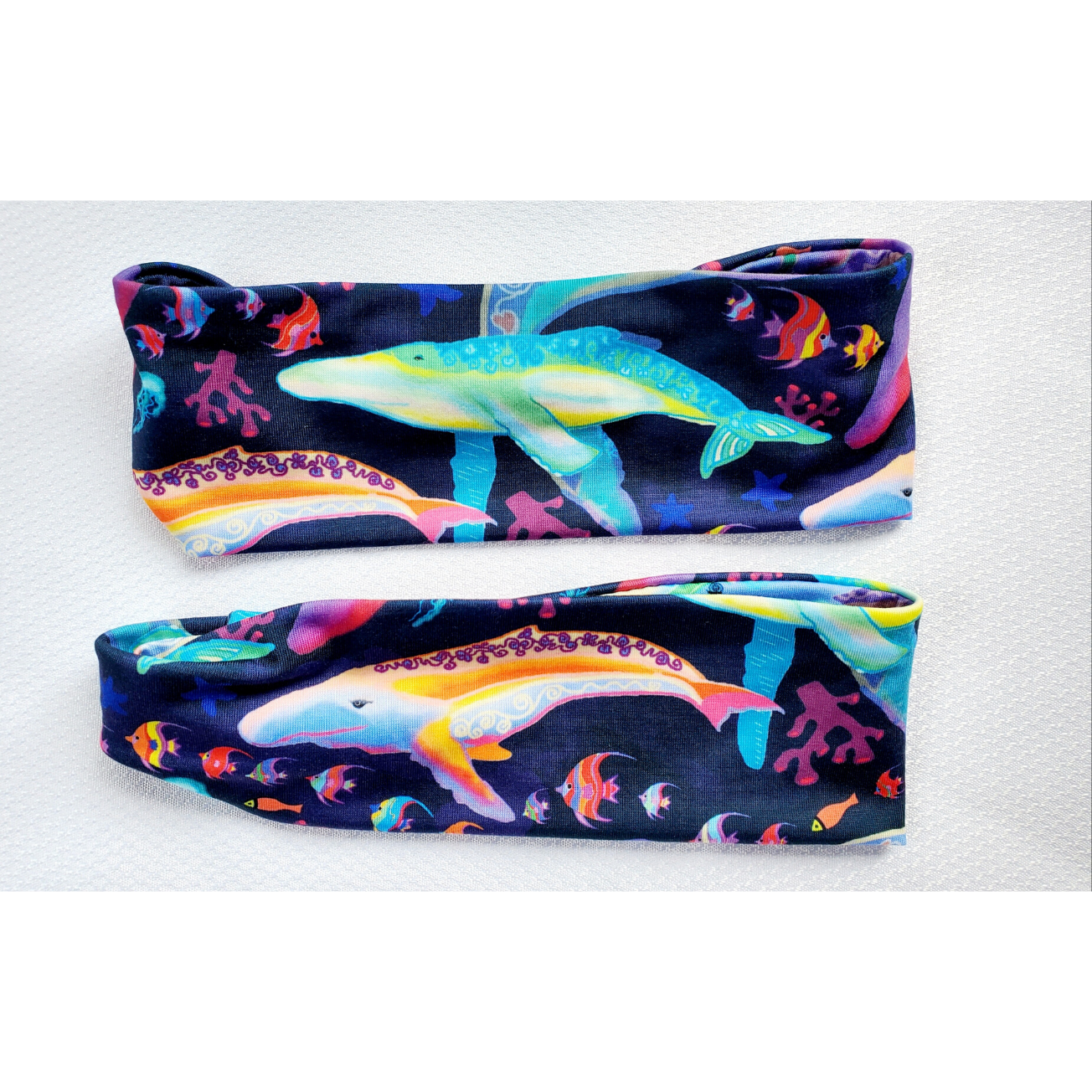 Wonderland Whales Headband