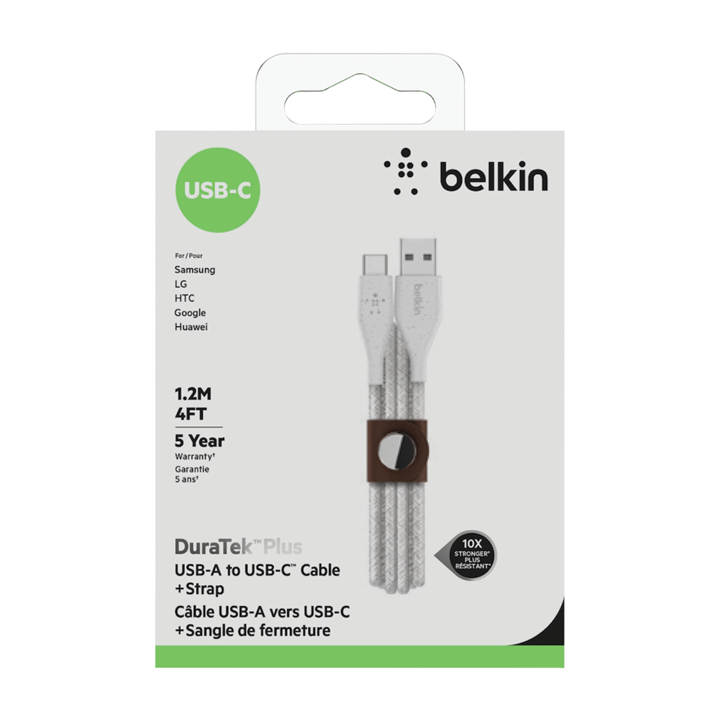 Belkin DuraTek USB A to C Cable