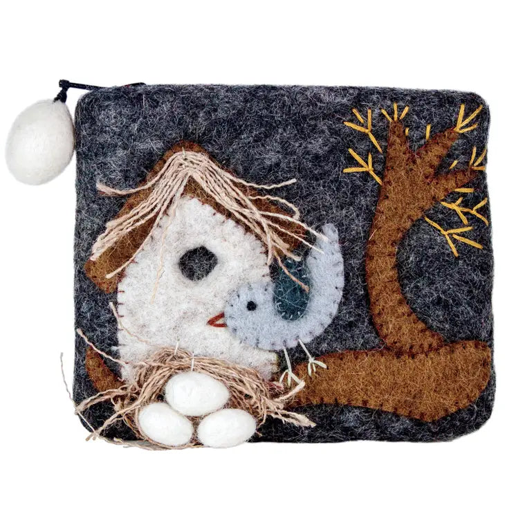 Hand Felted Coin Purse