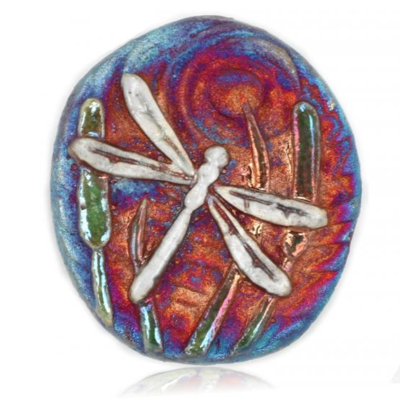 Dragonfly Medallion Magnet