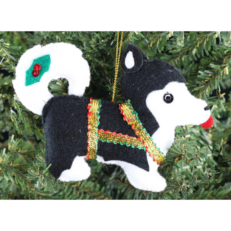 Sled Dog Ornament