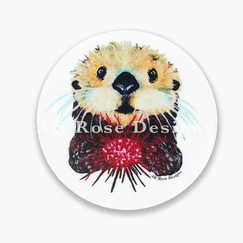 Sea Otter Sticker