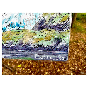 Exit Glacier - Art Print