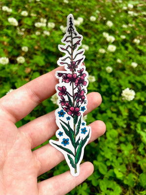 Fireweed Sticker