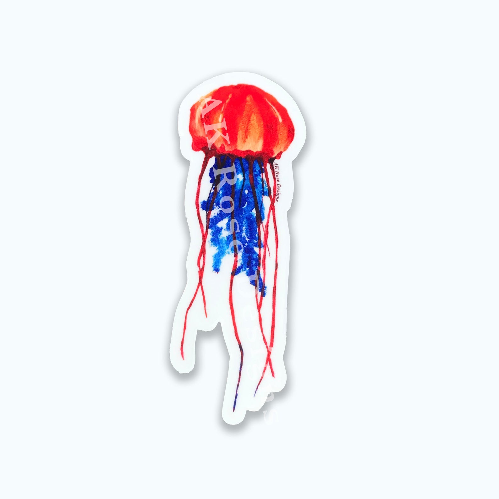 Mini Jellyfish Sticker