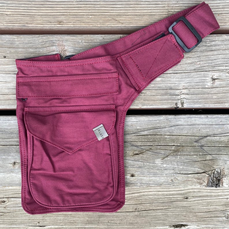 Belt Pouch Burgundy