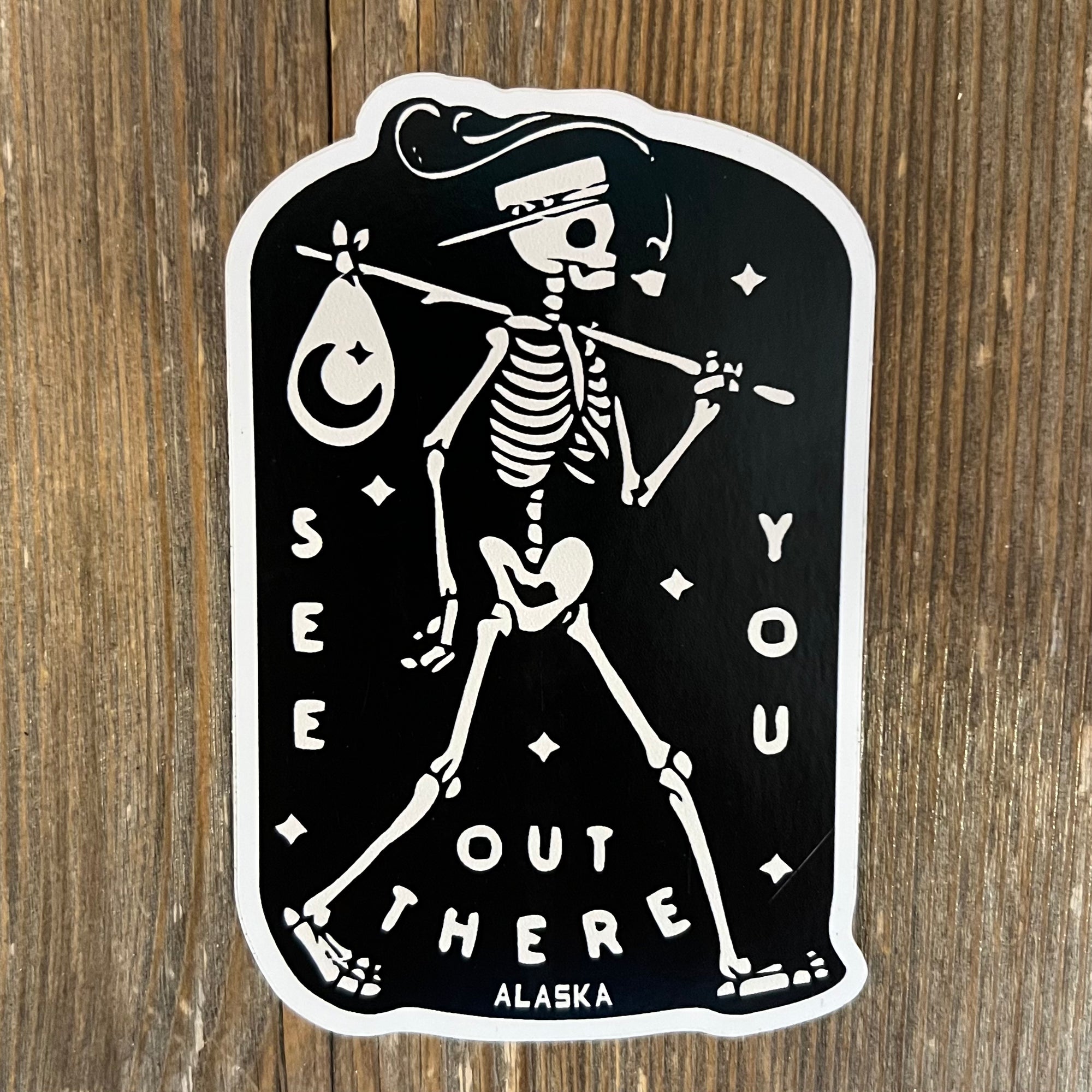 Out There Sticker 3 Inch