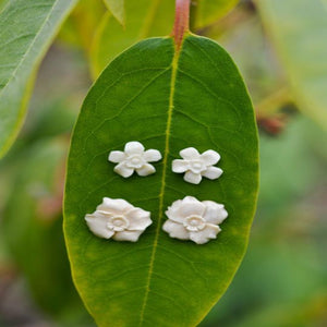 Forget Me Not Mammoth Ivory Earrings