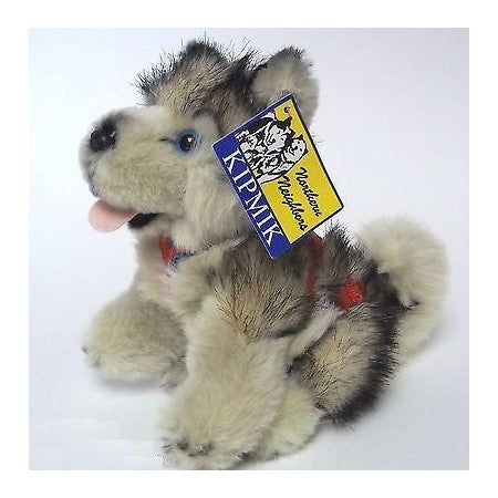 Husky With Harness Sitting - 7in Plush