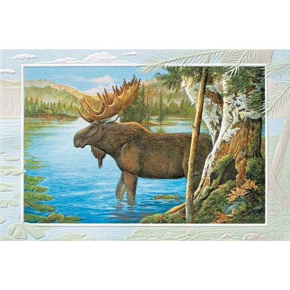 Majestic Moose Birthday Card