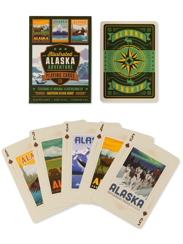 Alaska Adventure Playing Cards