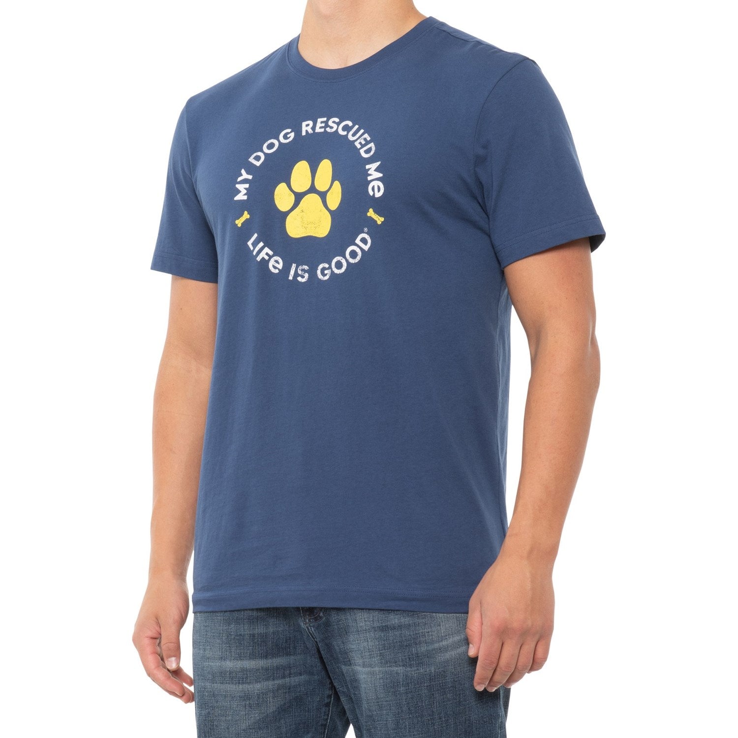 Mens Rescued Me Tee