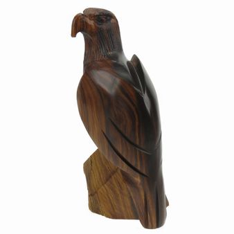 Eagle Wood Figurine X-Small